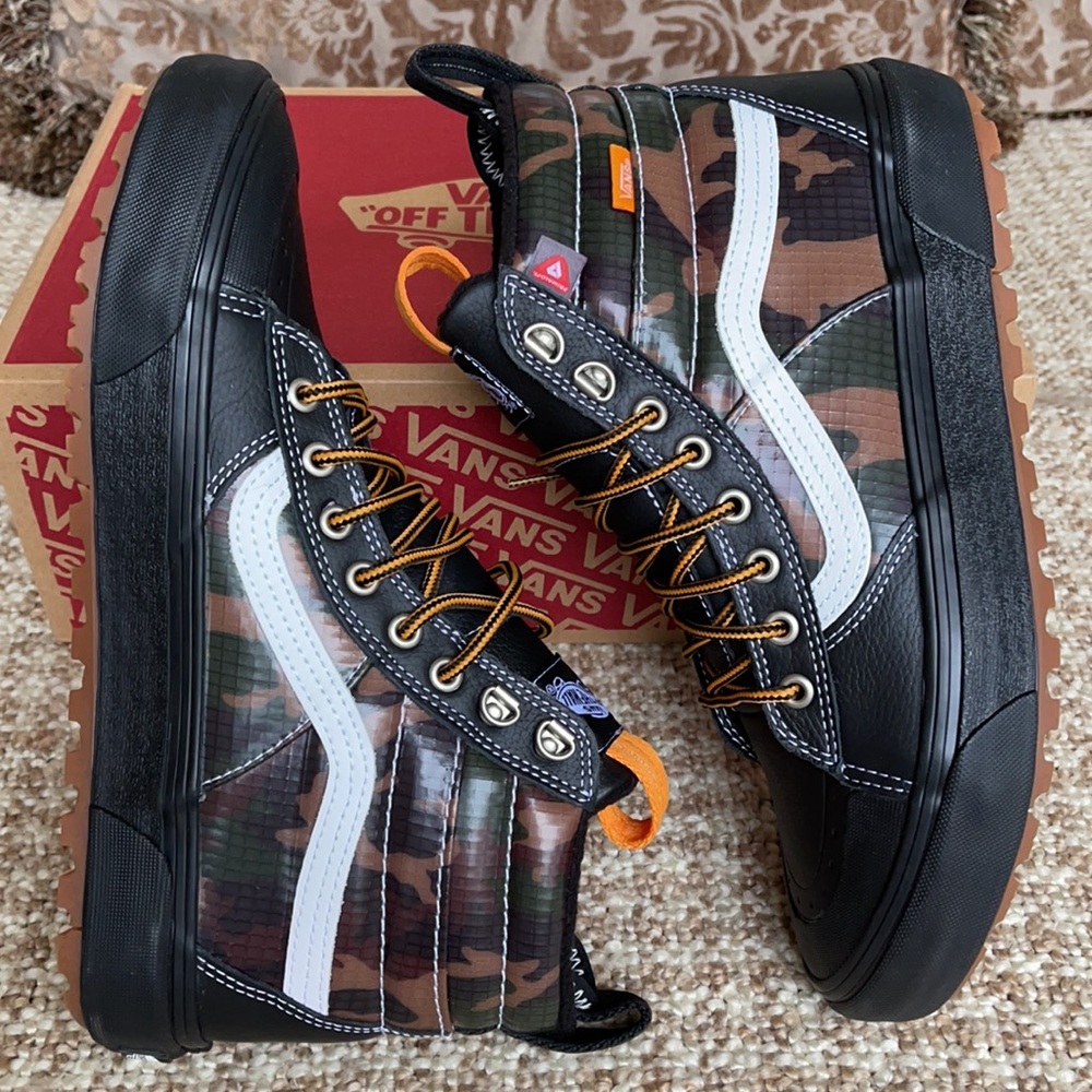 “SOLD” Vans Sk8-Hi Mte Black/Camo Men’s
